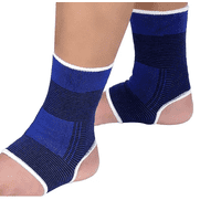 Genérico - Par De Tobilleras Deportiva Compresión Con Fibra De Cobre