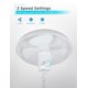 thumbnail image 5 of Ventilador de pedestal BLACK+DECKER 41 cm, 3 velocidades, blanco, 5 of 8