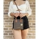 thumbnail image 3 of Cartera Michael Kors Crossbody de Lona Ajustable, Café, 3 of 3