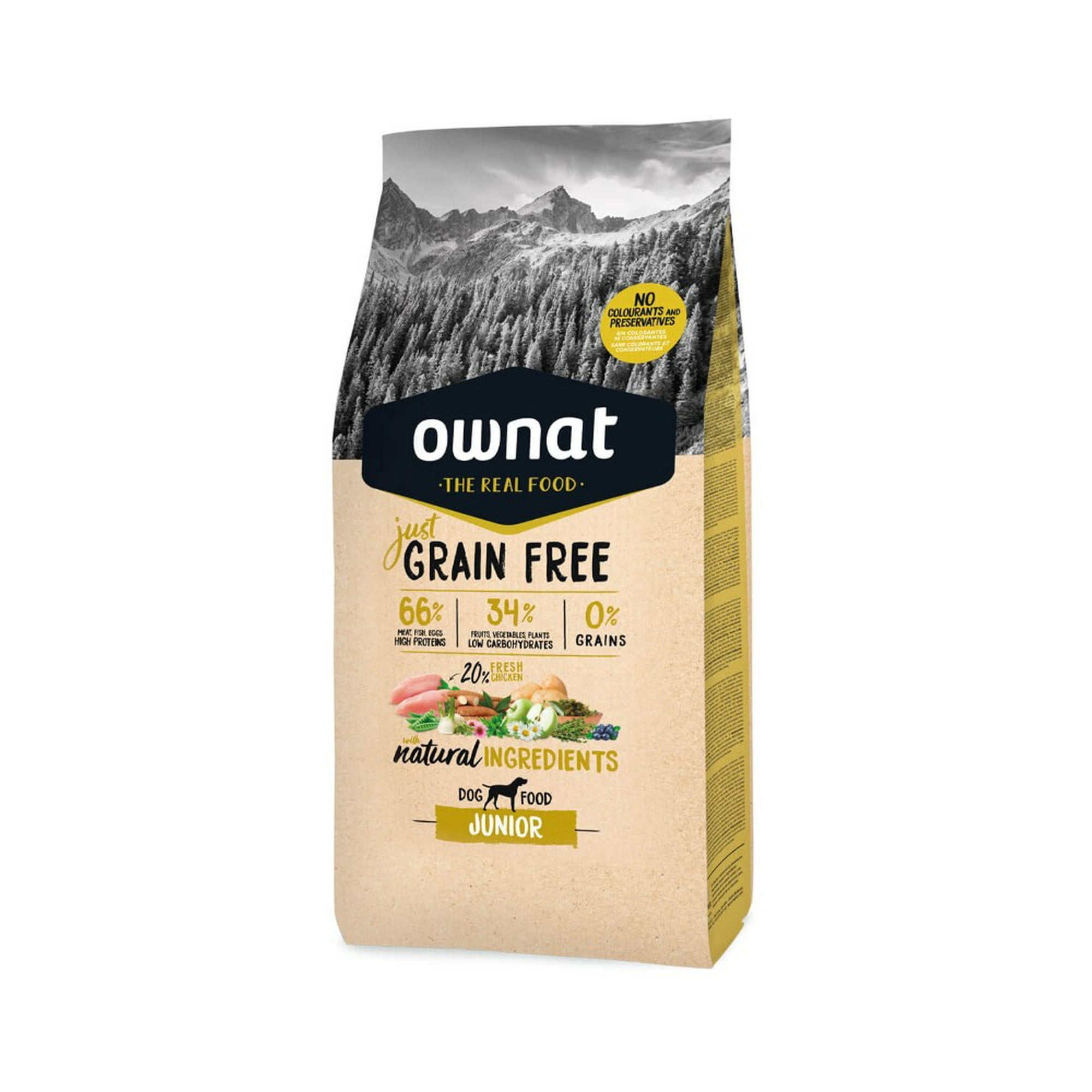 Ownat - Alimento Para Perro Grain Free Cachorros 14 Kg