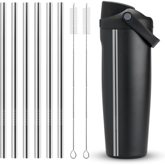 Set 6 Bombillas Metalicas XZESH Para Owala FreeSip Sway 30oz
