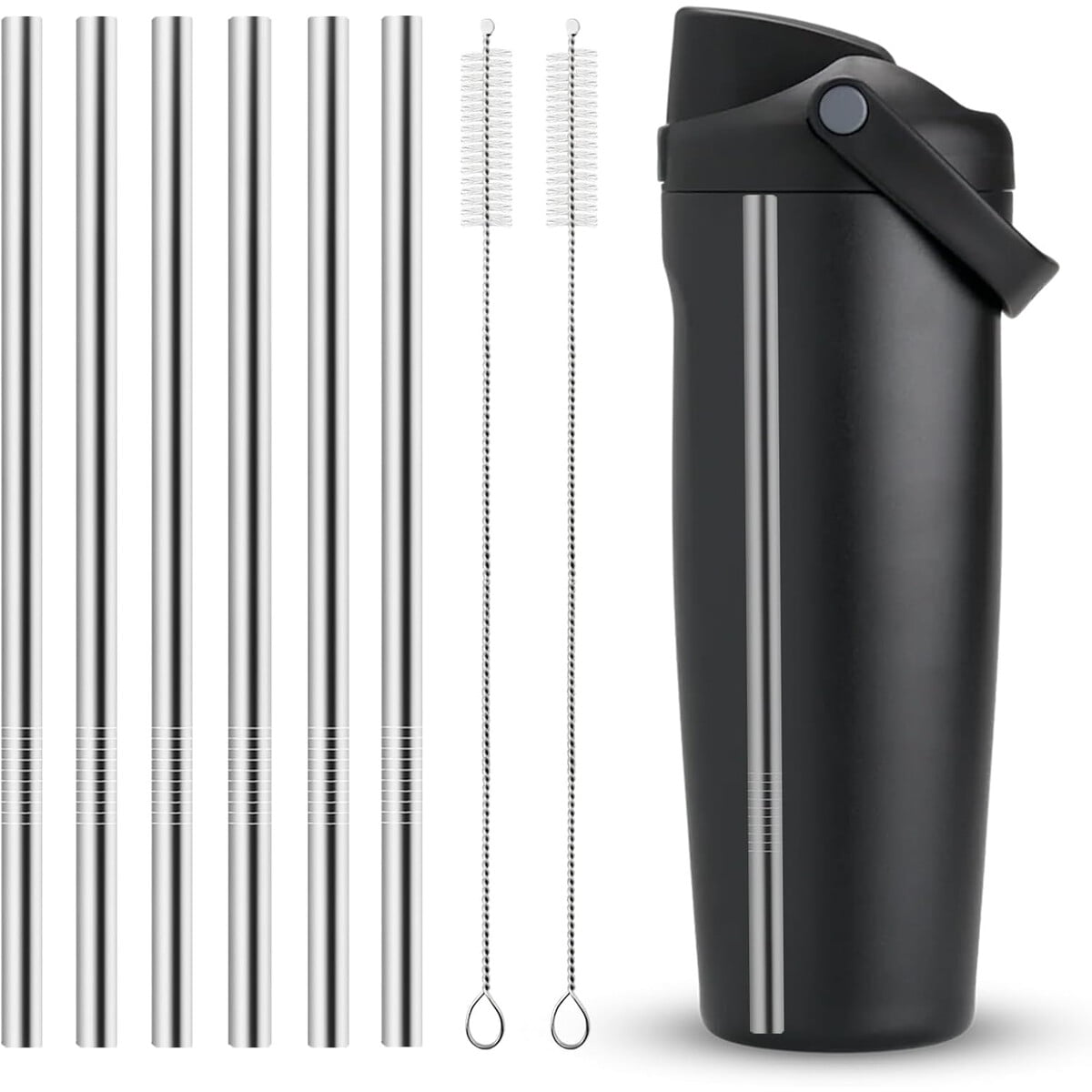 Set 6 Bombillas Metalicas Xzesh Para Owala Freesip Sway 30oz