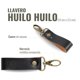 thumbnail image 3 of Llavero de Cuero / Carpincho Mosqueton OLKI HuiloHuilo - Negro, 3 of 3