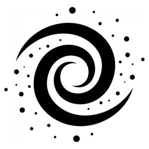 Rienda Libre Graphics - Decomural Galaxy Spiral Space Ws-15707