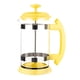 thumbnail image 2 of Prensa Francesa Cafetera Resistente Al Calor Vidrio De Borosilicato Oficina Hogar Amarillo, 2 of 2