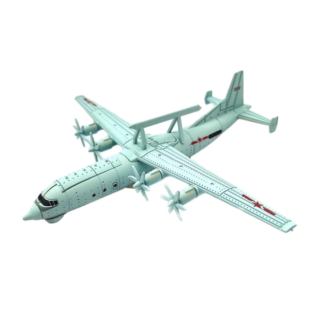Modelo de aviación 4D a escala 1:240, avión de juguete blindado en miniatura para montar DIY, avión de juguete para adultos y niños, regalo , 200 aire temprano