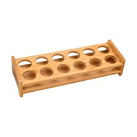 Magideal - Glass Holder Serving Tray Glasses Rack Serving Holder Cup Rack For Home Cabinet Restaurant Kitchen Nightclub , 12 Agujeros Pequeños