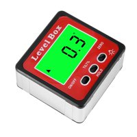 Ioensy - Buscadores De Ángulos Digitales Electrónicos Indicador Lcd Retroiluminado Para Mampostería De Carpintería