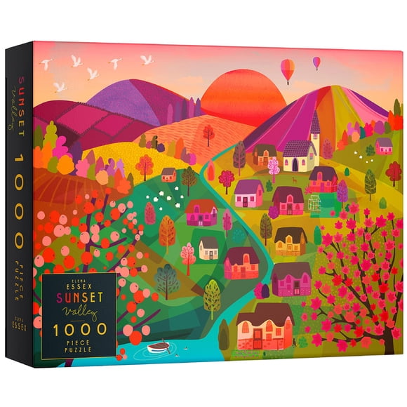 Puzle Fall Sunset Valley 1000 Piezas 70x50 Cm