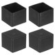 thumbnail image 1 of Tapas de Goma para Patas de Muebles, Paquete de 4, Consejos Rectangulares de 25x25mm para Patas de Sillas, 1 of 5