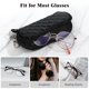 thumbnail image 4 of Estuche para Anteojos MoKo de Neopreno Suave con Cierre y Clip Negro, 4 of 7