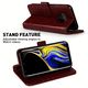 thumbnail image 1 of For Galaxy Note 8 Note 9 Note 10 Note 10 Plus Note 20 Note 20 Ultre Wallet Case, [Included Glass Screen Protector][RFID Blocking] Flip Folio Leather Cell Phone Cover With Credit Card Holder For Samsun, 1 of 3