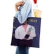 thumbnail image 4 of Pedro Pascal Bolso de tela con estampado de lienzo para mujer, bolsa de compras reutilizable y estética, con cremallera interior, regalo para mujer,40*40cm., 4 of 6