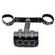 thumbnail image 1 of 1 Set Bdsm Discipline Belt Harness Full Body Faux Leather Adjustable Hand Back Restraint Bondage Band Arm Binder Wrist Cuffs Gloves Sleeve Adult Couple Flirting Training Game Prop Sex Toy, Type A & B, 1 of 3