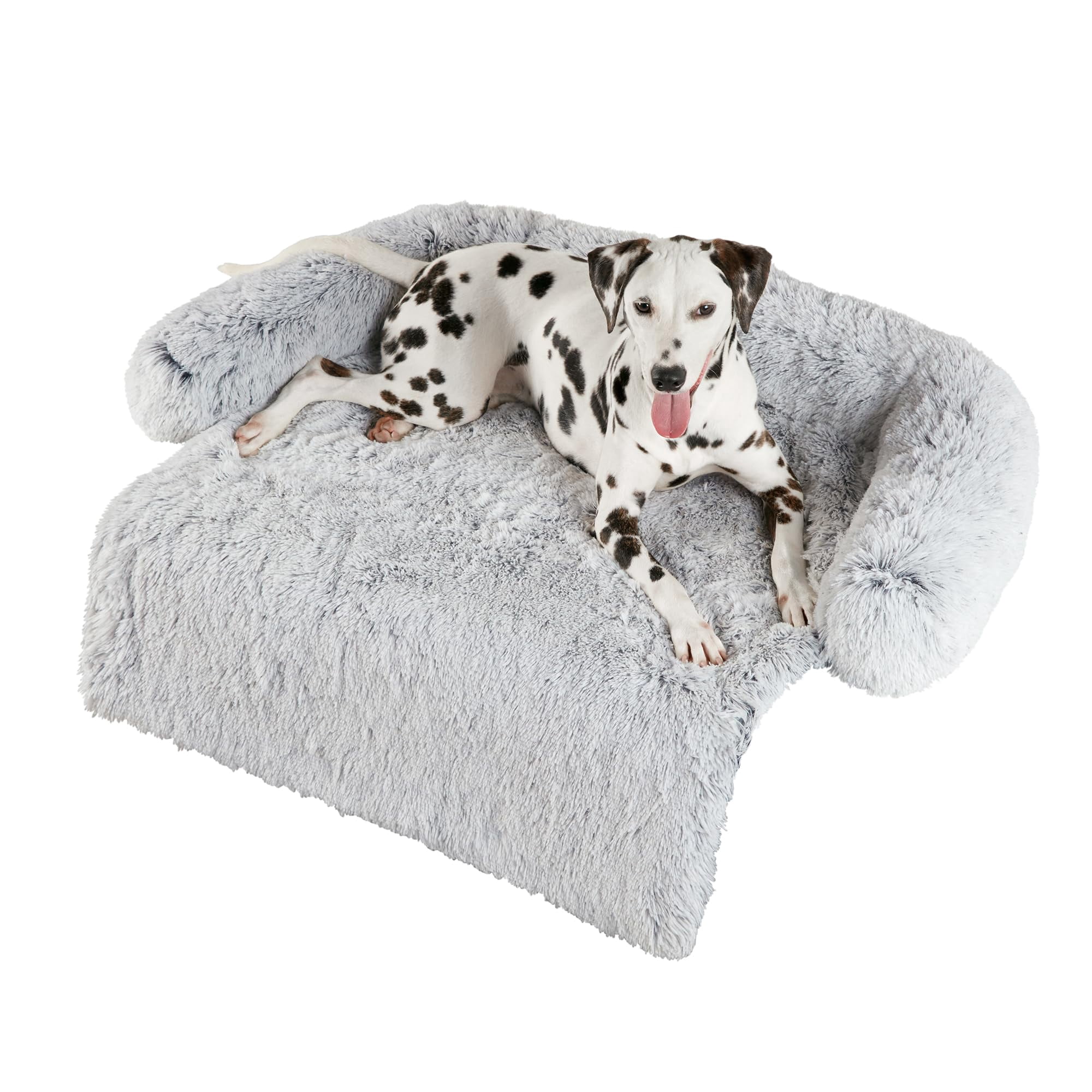Cama Para Mascotas Codi Relajante Grande 104x94x15 Cm Antideslizante Gris