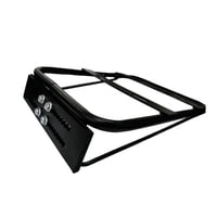 Ioensy - Soporte Para Equipaje Trasero De Motocicleta Genérico, Soporte Para Caja Trasera De Motocicleta, Color Negro