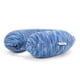 thumbnail image 3 of Almohada de viaje Miami CarryOn Space Dye de espuma viscoelástica, verde azulado/morado, 3 of 7