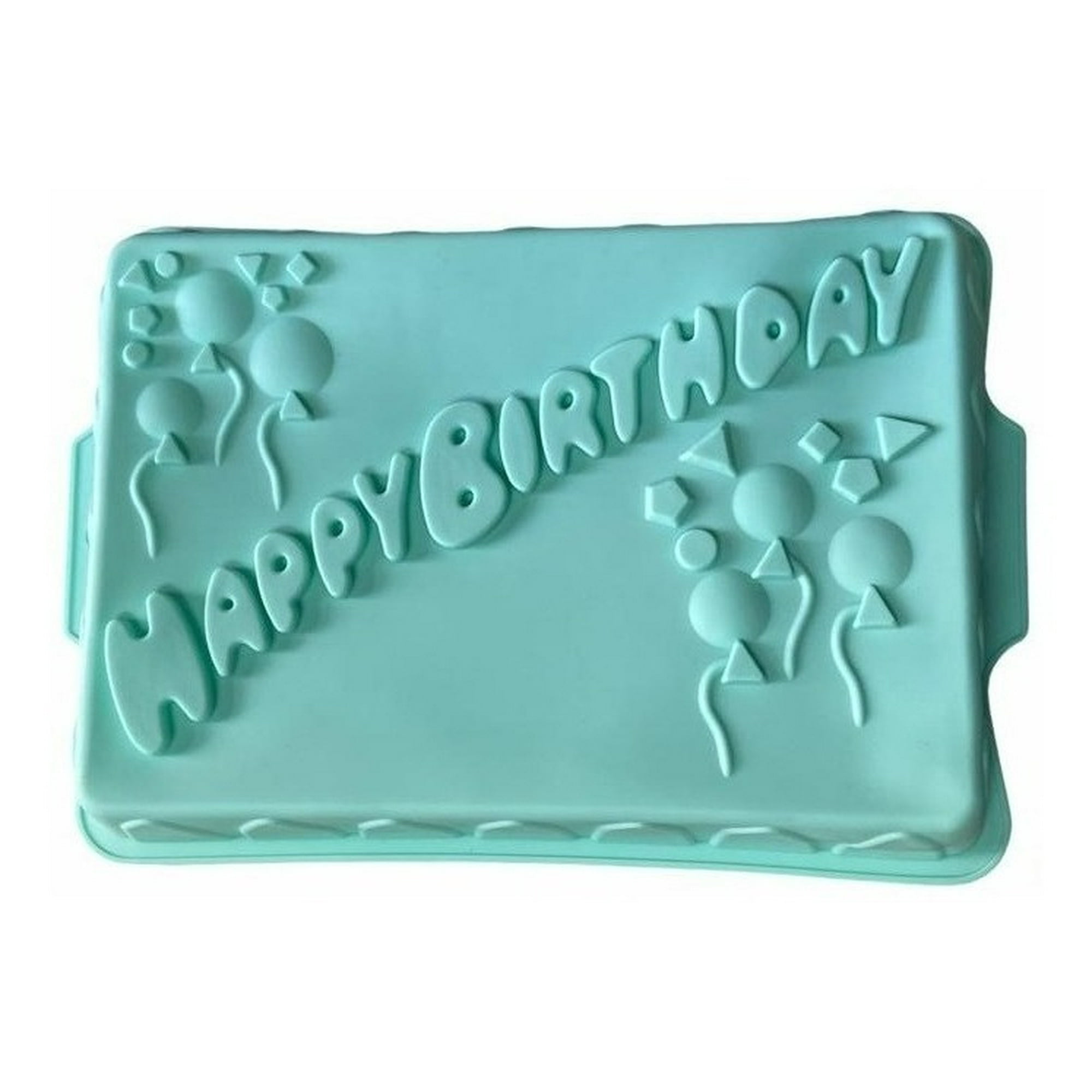 Genérico - Molde De Silicona Moldes Silicona Molde Happy Birthday