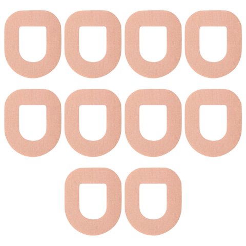 Ioensy - 10 Uds Parches Adhesivos Cubiertas De Sensor Resistentes Al Agua Palo Piel Normal Firmemente Transpirable