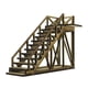 thumbnail image 1 of 1/72 Fortaleza De Madera En Miniatura Para Escaleras De Diseño De Modelo De Arquitectura De Micro Paisaje, 1 of 5