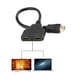 thumbnail image 3 of Cable Adaptador HDMI 1 Macho 2 Hembras, 3 of 3
