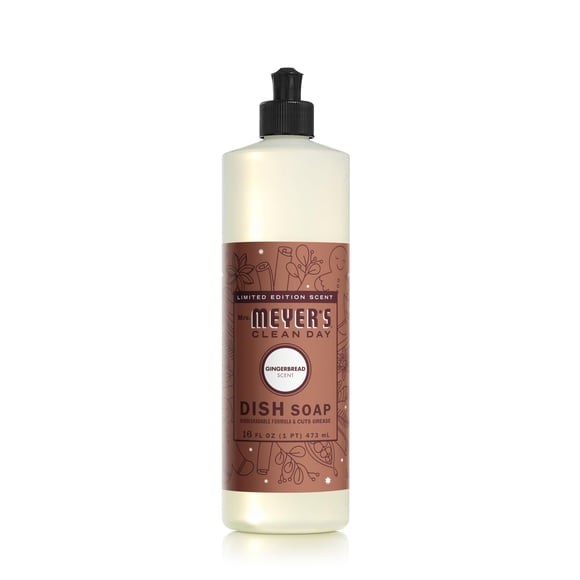 Jabón líquido para platos Mrs. MEYER'S Gingerbread Scent 473 ml