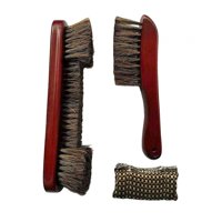 Magideal - Cepillo Para Mesa De Billar, Herramientas De Limpieza De Cepillos De Crin De Caballo, Cerdas Livianas Conveniente, Durable Cepillo Para Mesa De Billar Vino Rojo