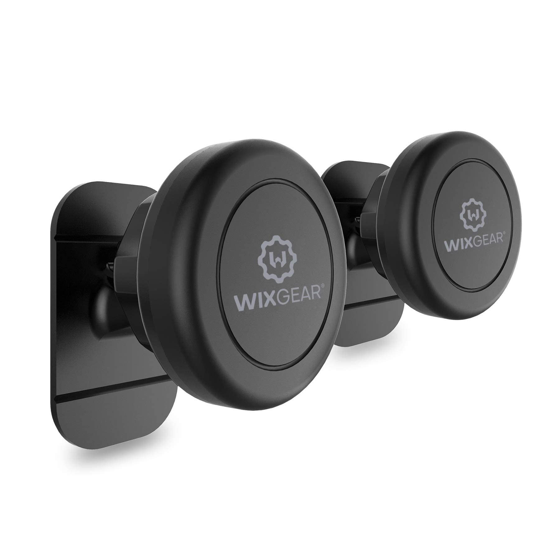 Soporte Magnético Para Coche Wixgear Universal Stick On (paquete De 2)
