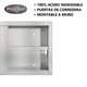 thumbnail image 3 of Mueble colgante acero inoxidable 100x65x40 cm, 3 of 9