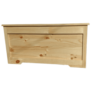 Diseños Nativa Spa - Baúl Un Metro Vitrificado Natural