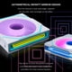 thumbnail image 3 of Fan Lian Li UNI SL-Infinity Wireless 120 paquete individual blanco, 3 of 6