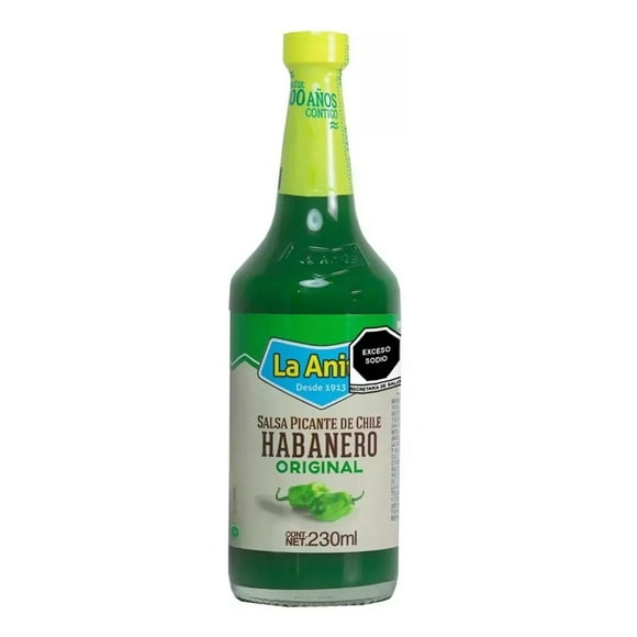Aji Salsa Habanero Verde La Anita 230ml Mejor Chile Picante