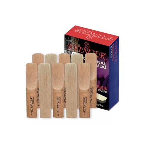 Caja 10 Cañas Fuerza 3 Para Clarinete Etinger 040Imc8040