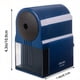 thumbnail image 1 of Get Perfectly Sharpened Pencils Every Time with Our Black Manual Pencil Sharpener - Ideal for Kids, School, Classroom, Home and Artists - Features Stronger Helical Blade for Fast Sharpening of Colored, 1 of 5