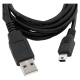 thumbnail image 1 of Cable mini USB a USB 5 pines 1.8 metros, 1 of 3