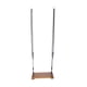 thumbnail image 5 of Asiento De Columpio De Madera Con Cuerda Colgante, Asiento De Banco Plano Duradero Para Jardín Y Patio, 5 of 5