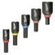 thumbnail image 1 of Set Aprietatuercas Magneticos Milwaukee SHOCKWAVE 5 Piezas 49-66-4563, 1 of 3