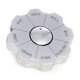 thumbnail image 1 of Peso de Escritorio Bey‑Berk 9 cm Girador Plateado, 1 of 5