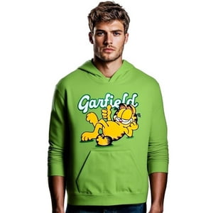 Nickelodeon - Polerón Adulto Garfield N806003-32 Verde M