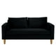 thumbnail image 1 of Sofa Sky 3c Felpa 04 Negro, 1 of 5