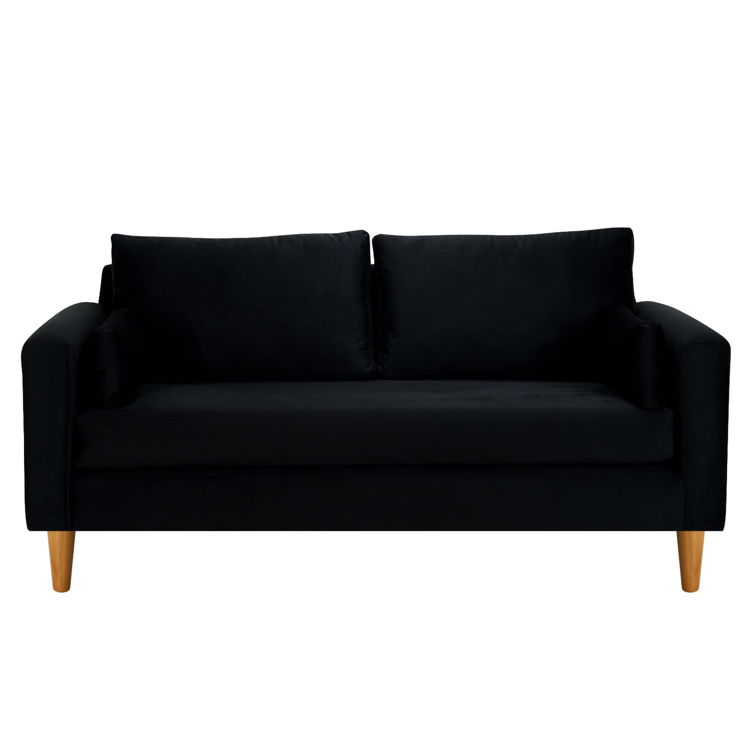 Bodevir - Sofa Sky 3c Felpa 04 Negro