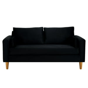 Bodevir - Sofa Sky 3C Felpa 04 Negro