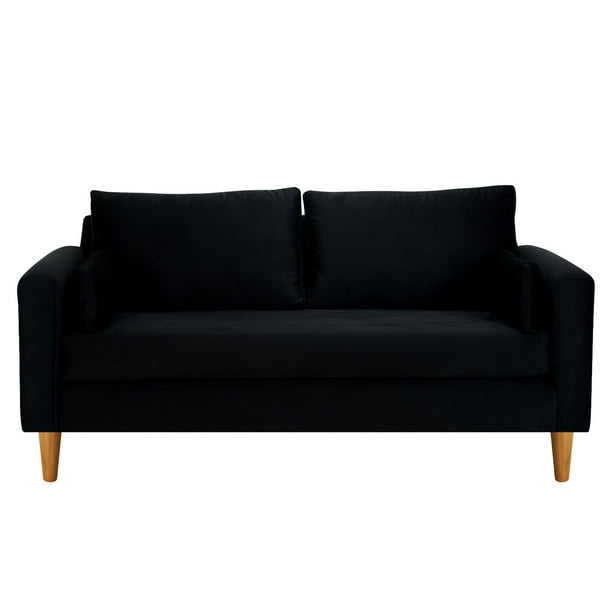 Sofa Sky 3c Felpa 04 Negro