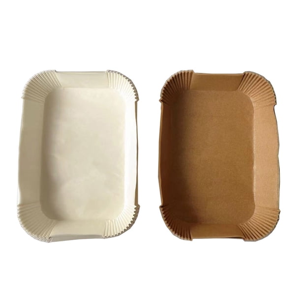 Forro de papel desechable - Forro de papel pergamino cuadrado antiadherente, resistente al aceite, para cocinar y hornear