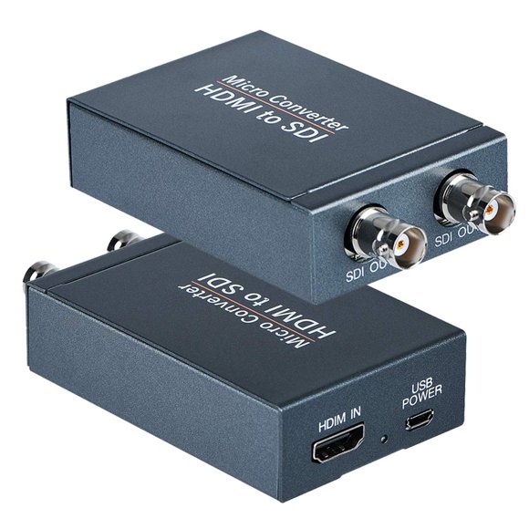 Convertidor HDMI a SDI Microconvertidor Anber-Tech con fuente de alimentación