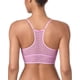 thumbnail image 2 of Bralette DKNY de encaje moderno con espalda cruzada, largo, color rosa orquídea, 2 of 2