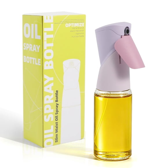Rociador de Aceite Shineforu 220 ml Púrpura con Boquilla de Pico de Pato