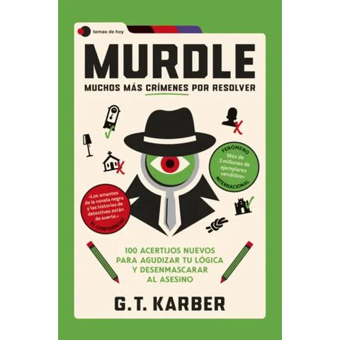 Temas De Hoy - Libro Murdle: Muchos Más Crímenes Por Resolver - G.T. Karber
