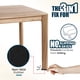 thumbnail image 5 of Base estabilizadora para muebles Stable the Table, paquete de 6, negra, cuadrada, 5 of 7