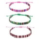 thumbnail image 1 of pulseras de tobillo ajustables, unisex, para playa, coloridas, accesorios para festivales., 1 of 5